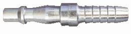 PCL Airline Male Adaptor Shanked 1/4 Hose (Qty: 3)