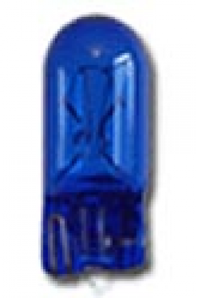 Blue Capless Bulbs 12v 5w | Qty: 10 -