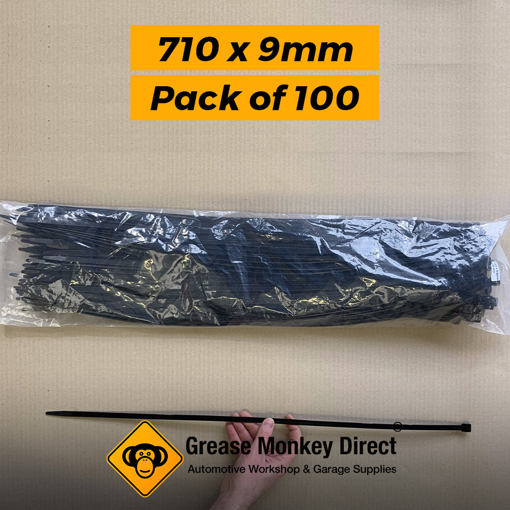 Cable Ties 710mm x 9.0mm | 100 Pack -