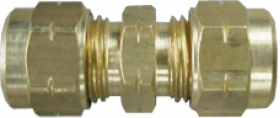 Brass Tube Coupling 8mm (5) -