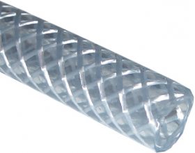 PVC Clear Braided Tubing 1/4 (30m) -