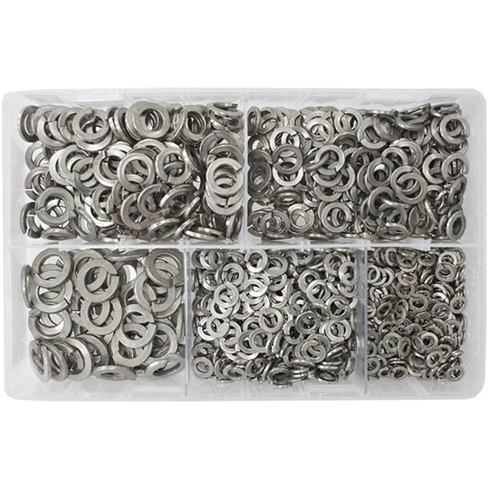 Assorted Spring Washers M5-M12 | Qty: 1,000 -