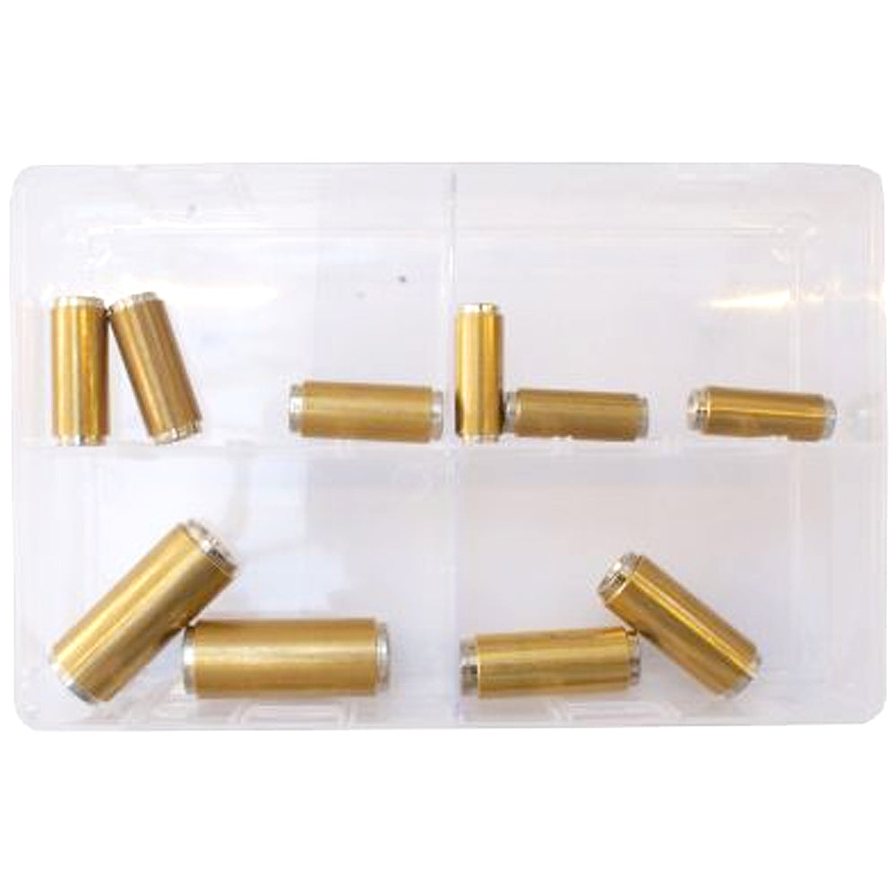 Assorted Brass Push Fit Couplings - Metric -