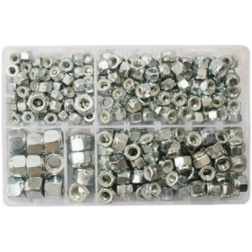 Assorted UNF Nylon Insert Nuts | Qty: 325 -
