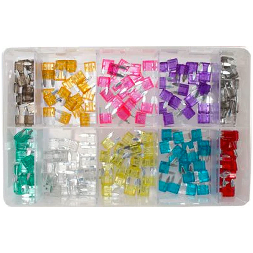 Assorted MINI Blade Fuses | Qty: 200 -