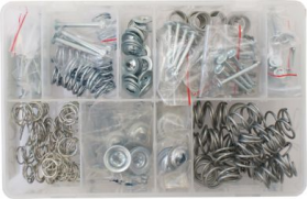 Assorted Box of Brake Shoe Hold Down Kit | Qty: 200 -