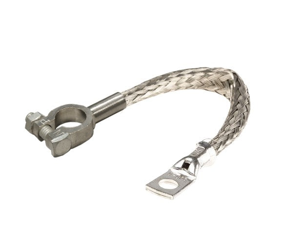 Braided Ring Terminal Earth Strap 600mm -