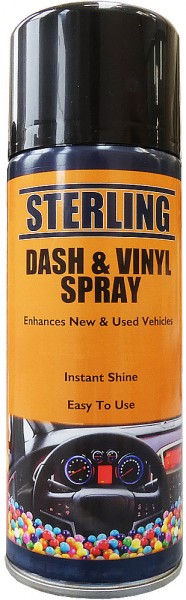 Dash & Vinyl Aerosol/Spray (400ml)(Strawberry Scented) -