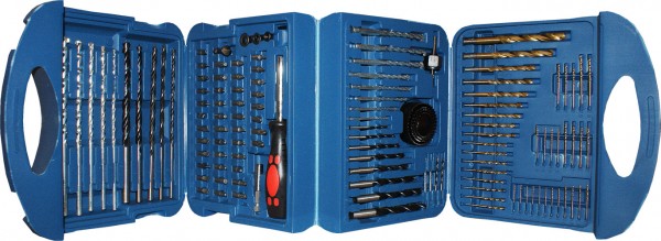 126 Piece Assorted Drill Set - 