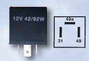 Flasher Unit (12v) - 3 Pin Electronic -