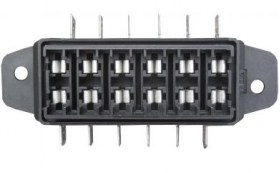 Blade Fuse Box 6-Way Side Entry | Qty: 1 -