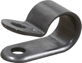 Black Nylon P-Clip 27.9mm (1-1/8")
