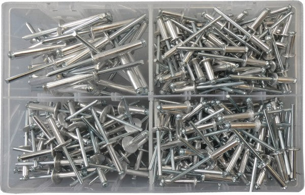 Assorted Peel Rivets - Qty 275 -