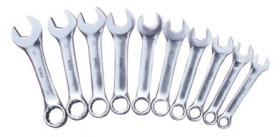 Combination Stubby Spanner Set | 10 Piece -