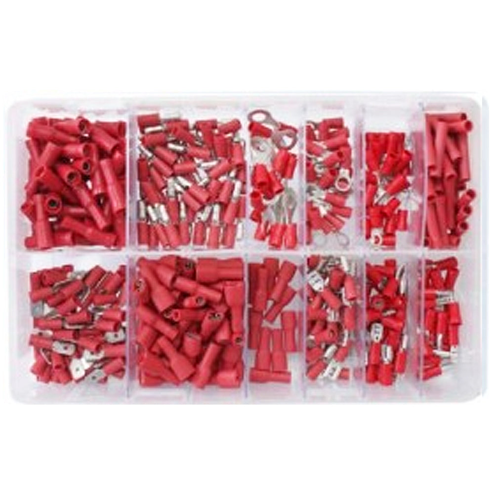 Assorted Red Electrical Terminals | Qty: 400 -