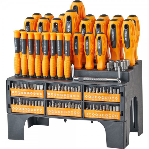 100pc Screwdriver Set - 