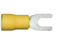 Yellow Fork 4.3mm 3BA | Crimp Terminals | Qty: 100 - 