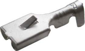 Locking Uninsulated Spade 6.3mm (2.5mm cable) (crimps terminals) -
