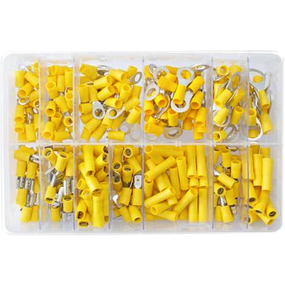 Assorted Yellow Electrical Terminals | Qty: 260 -