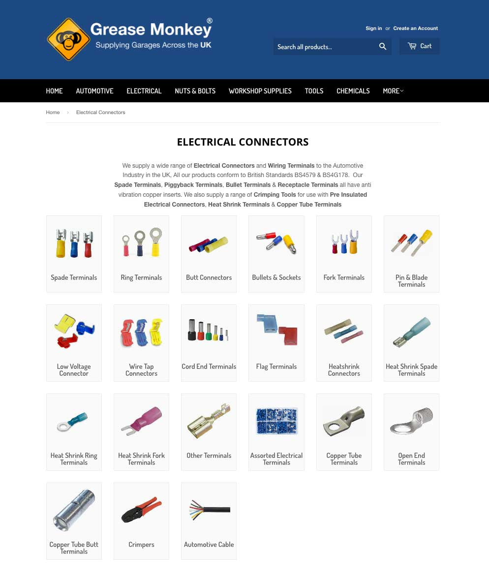 Electrical Connectors Section Updated