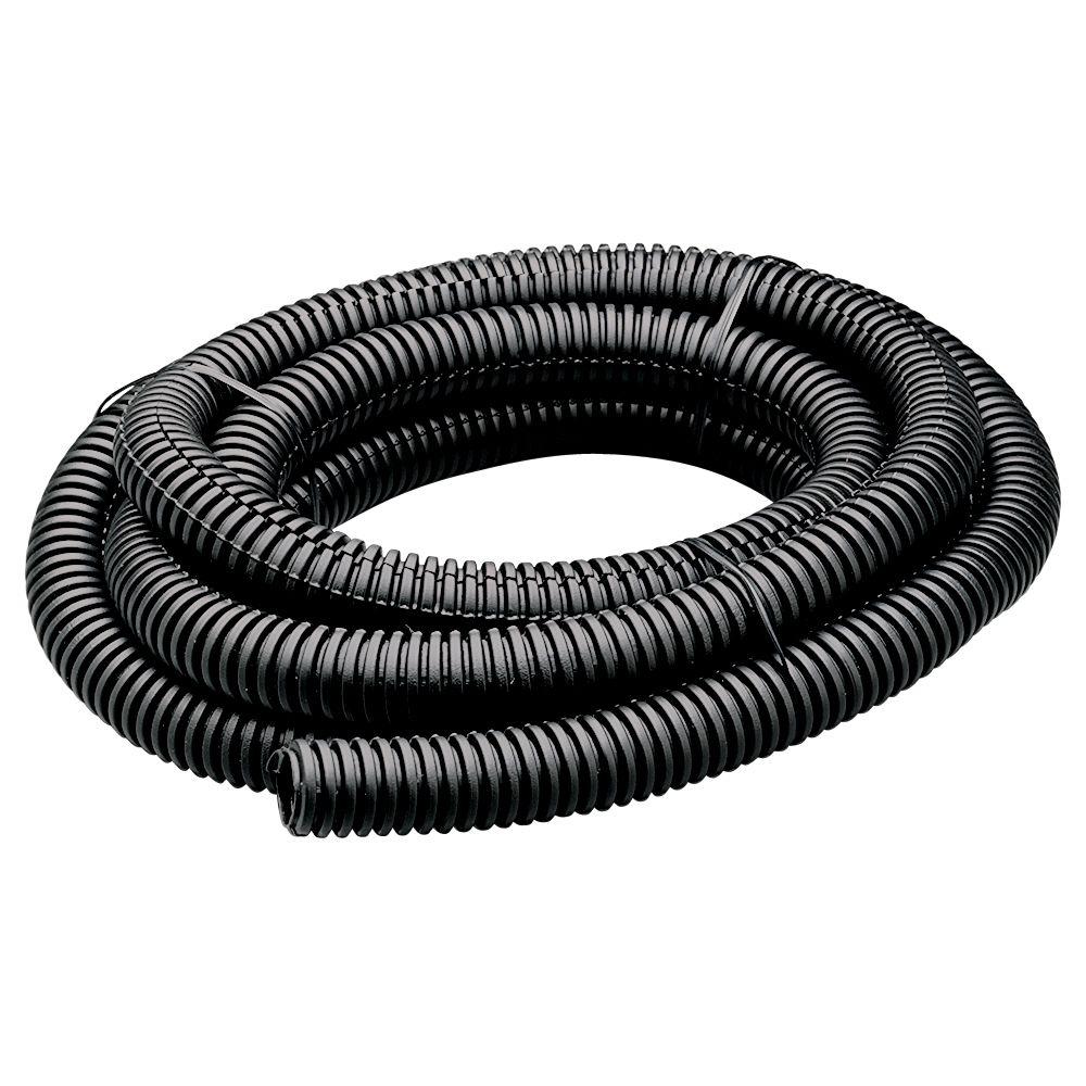 black spiral conduit - pvc