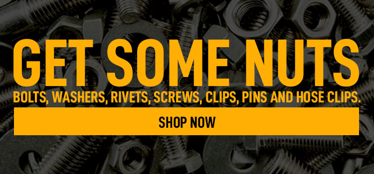 Nuts Bolts UK England Hoseclips Rivets Rivets Washers Pins Countersink linch pin trailers R-Clip Self Tapping Hose Clips Sump 