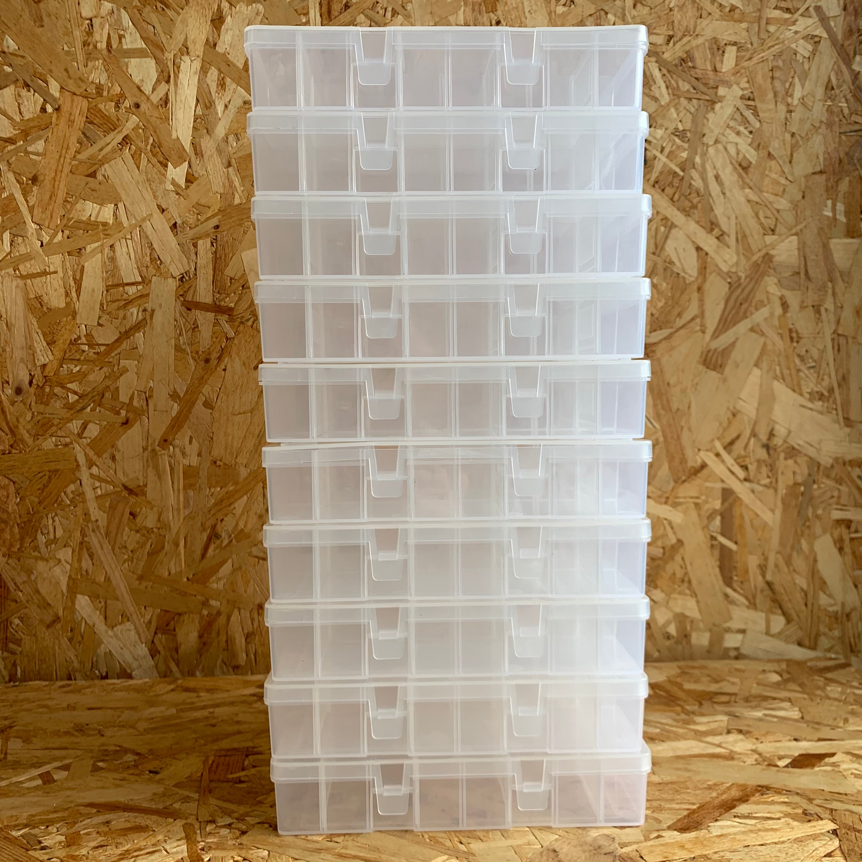 Plastic Storage Box | 8 Compartments - 