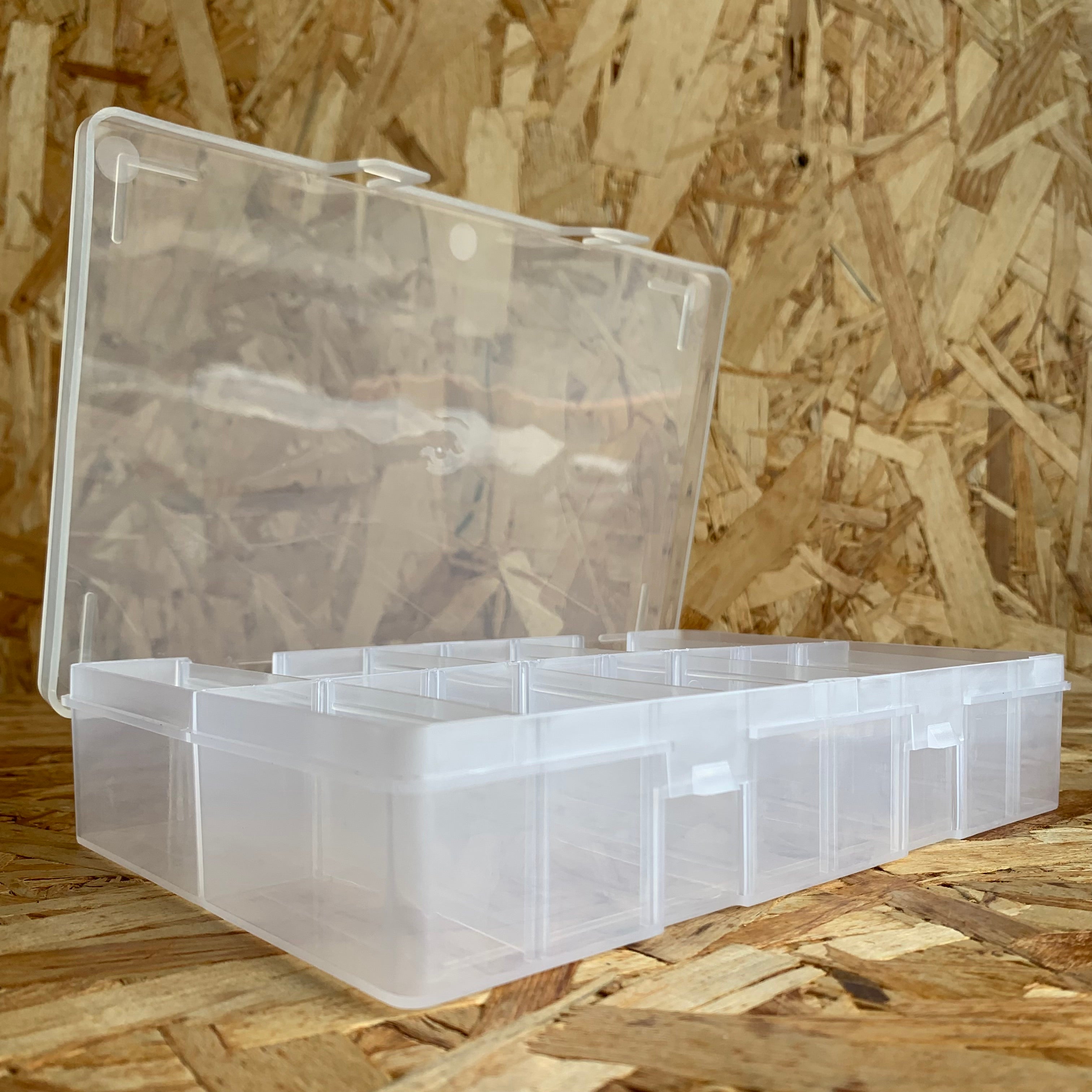 Plastic Storage Box | 8 Compartments - 