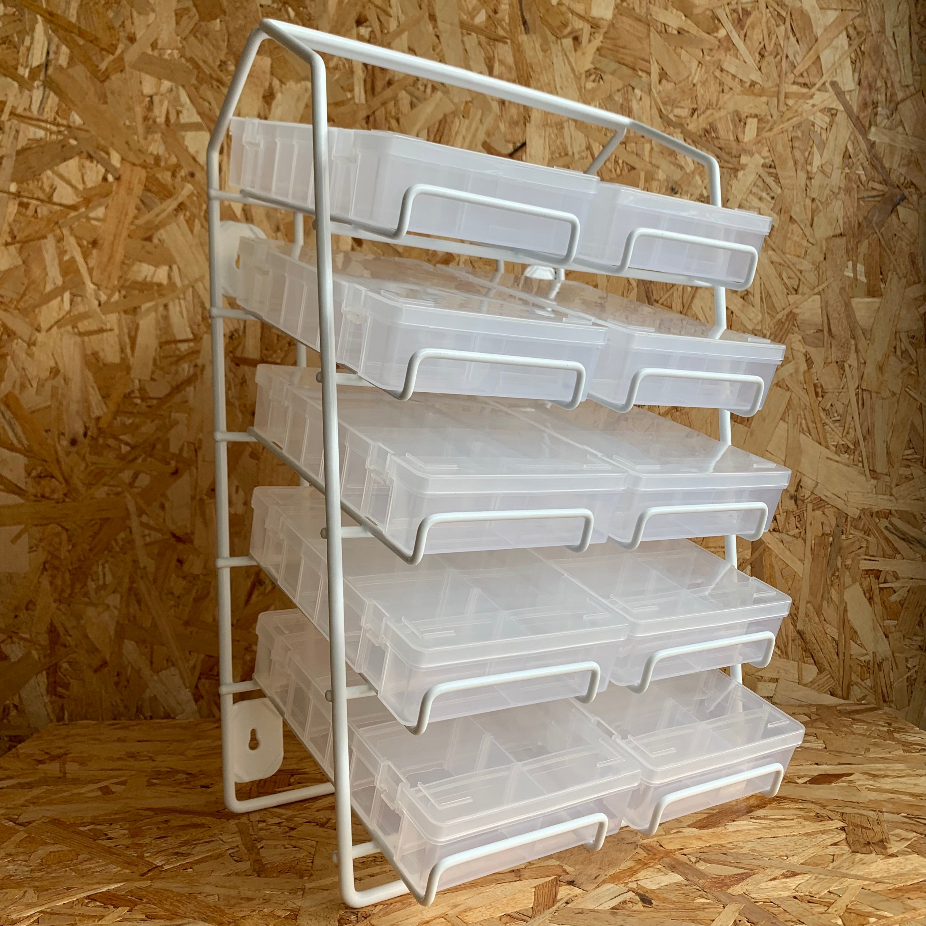 Plastic Storage Box | 8 Compartments - 