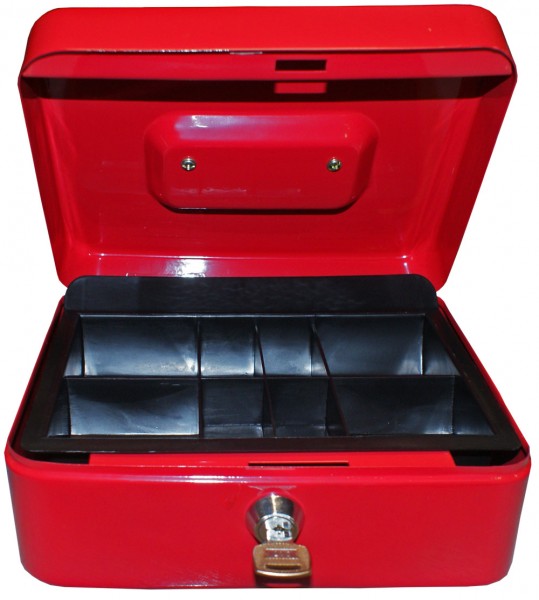 Lockable Cash Box (2 Keys) - 