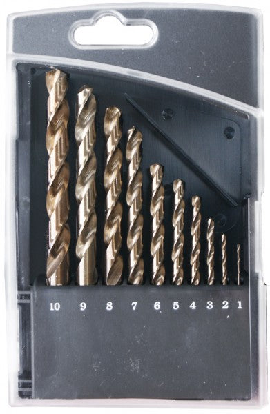 Buy 10pc Metric Jobber Drills Set (Cobalt) -  for sale