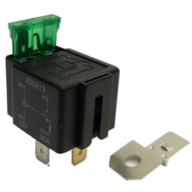 Relay 4 Pin, 12v, 30A | Fused Relay - 