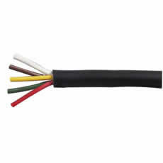 5 Core Auto Cable, 5 x 9/0.30 - 30m Roll - 