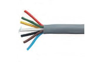 7 Core Auto Cable, Grey Outer - 30m Roll - Auto Cable GM>TE