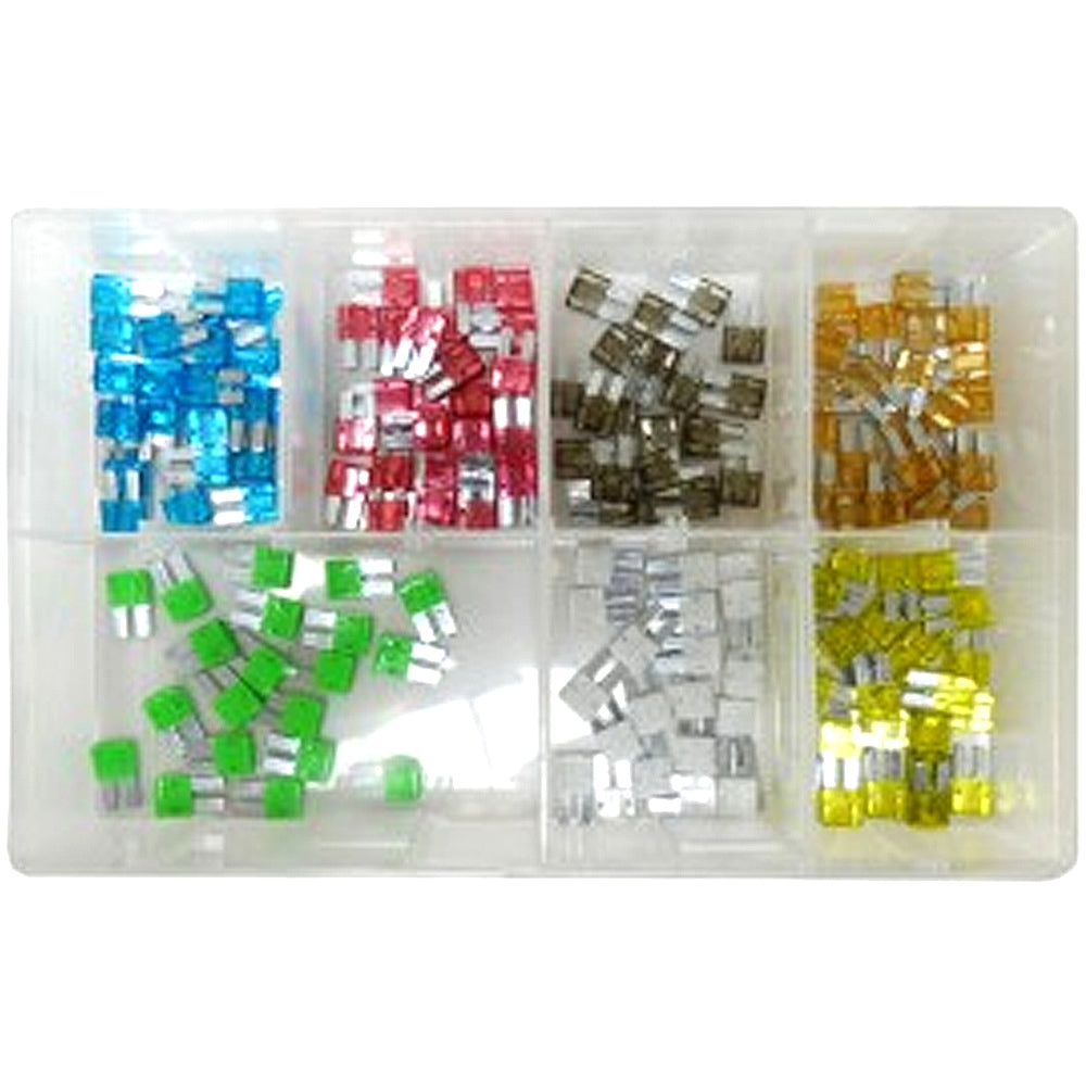 Assorted Micro 2 Blade Fuses - Qty 160 - 