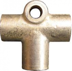 Brake Pipe Connector 3/8" UNF (3 way)
