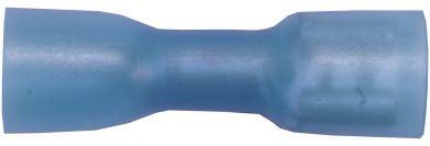 Blue Female Spade 6.3mm Heatshrink - Fully Insulated Electrical Connectors | Qty: 25 - 