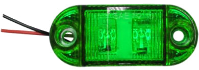 LED Side Marker Light - Green - 