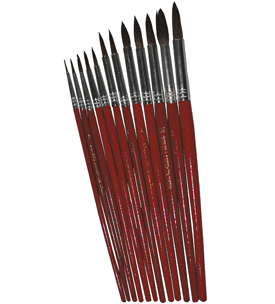 Pack of Assorted Touch Up Brushes | Qty: 24 - 