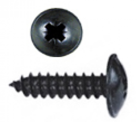 Self Tapping Screws | 6 x 1/2" Black