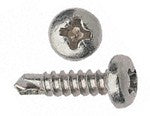 Self drilling Screws 6 x 1/2 BZP (Qty 100) - 