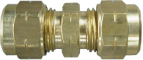 Brass Tube Coupling 4mm (5) - 