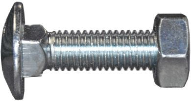 Buy Coach Bolts (+nuts) M8 X 100 (Qty 50) -  for sale
