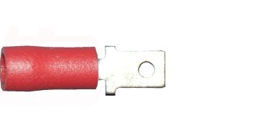 Red Tab (Male) 4.8mm - Qty 100 - 