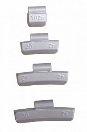 Zinc Wheel Weights for Alloy Wheels 5g | Qty: 100 - 