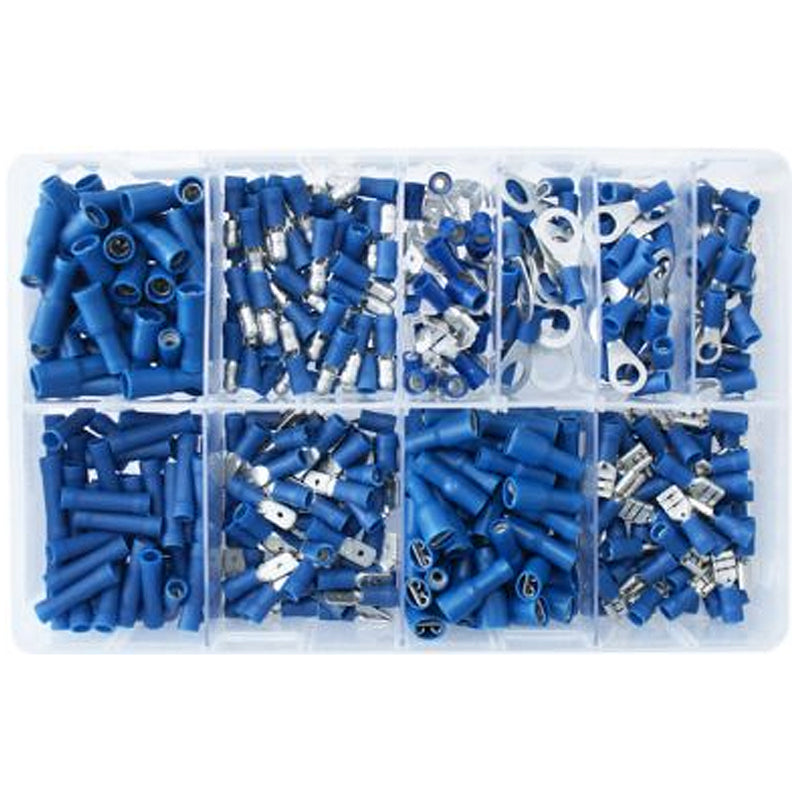 Buy Assorted Blue Electrical Terminals | Qty: 400 -  for sale
