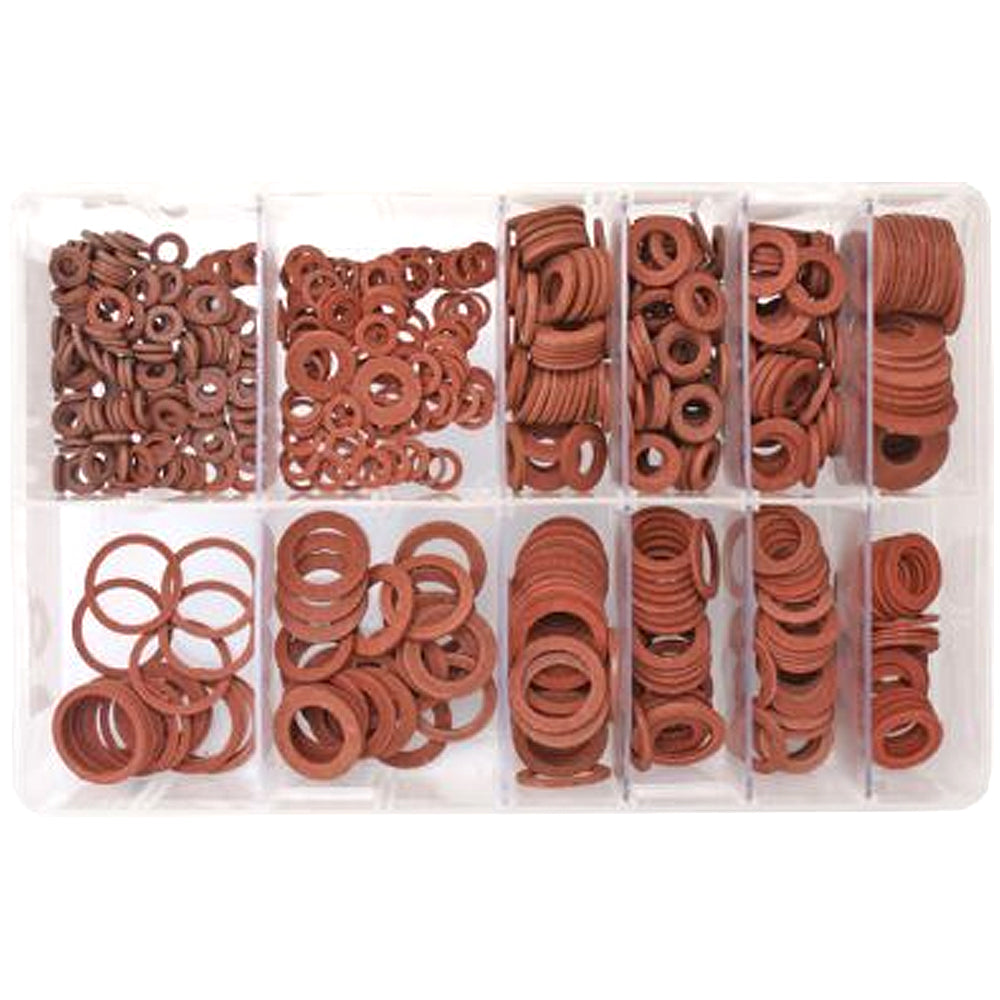 Assorted Fibre Washers - Imperial | Qty: 610 - 