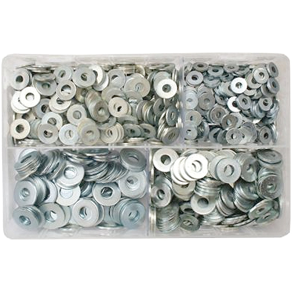 Assorted Flat Washers - Heavy Duty | Qty: 1000 - 