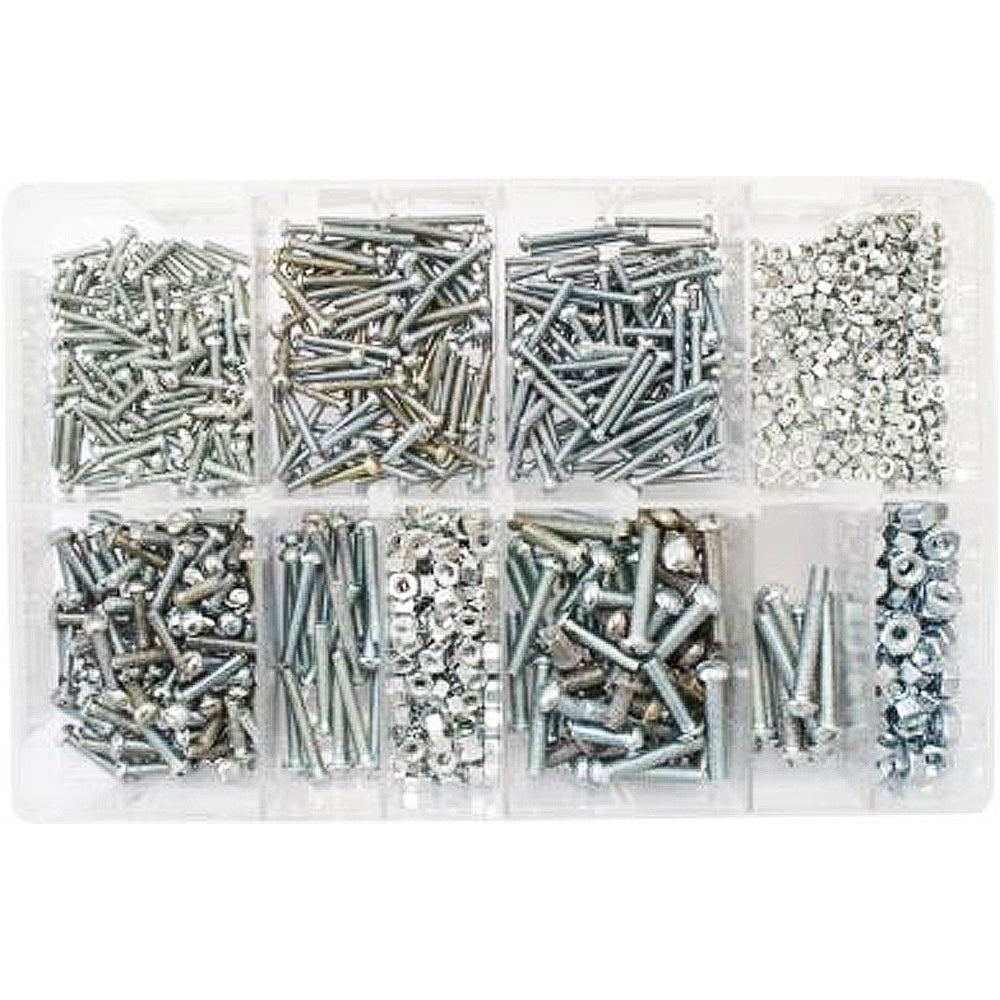 Assorted BA Screws & Nuts 2BA-6BA | Qty: 500 - 