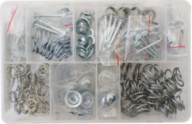 Assorted Box of Brake Shoe Hold Down Kit | Qty: 200 - 